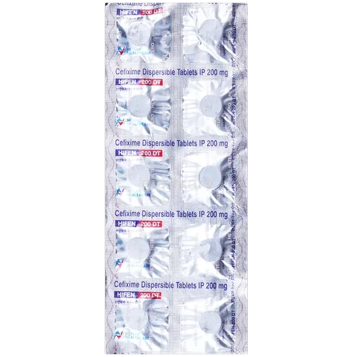 hifen 200mg dt tablet 10's